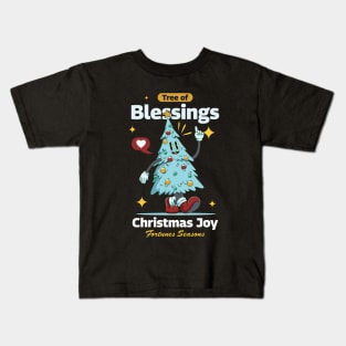 Joyful Christmas Tree Kids T-Shirt